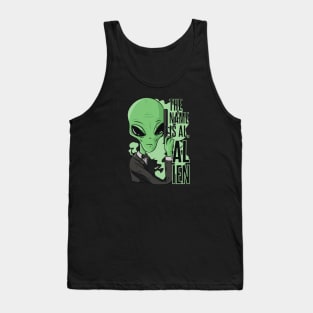 Alien Hunter: Al's got your back Tank Top